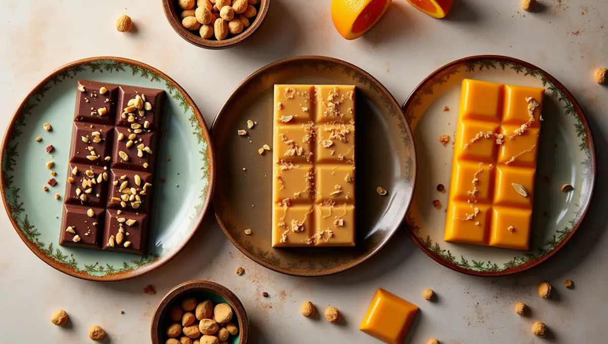 Dubai Chocolate Bars variations with cardamom, nut-free, and Ramadan-inspired flavors