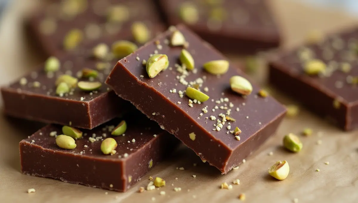 Dubai Chocolate Bars cut cleanly with smooth texture and stored for freshness
