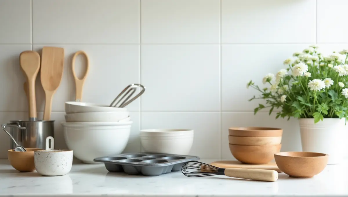 Baking tools needed to prepare Sweet Potato Cornbread